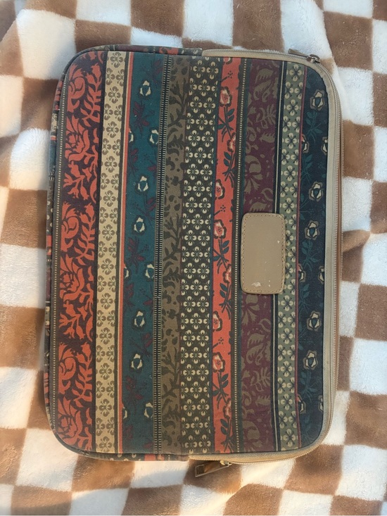 Source Unknown Accessories - Striped Multicolor Travel laptop Pouch - Women Bags